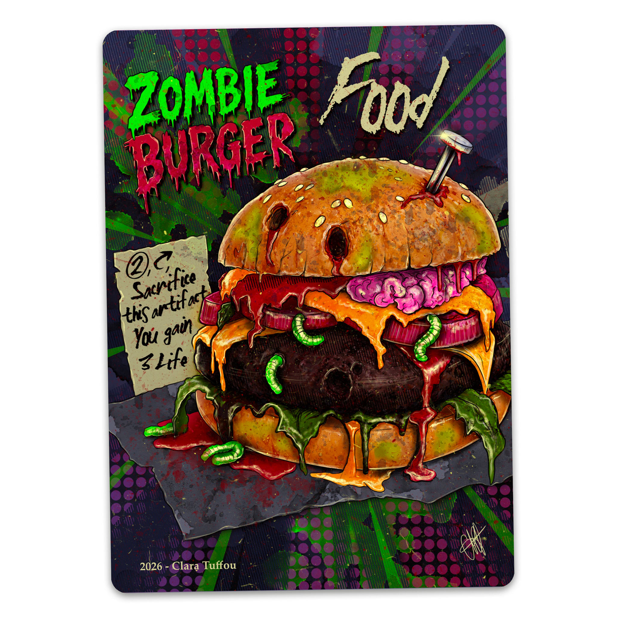 Token Food - Zombie Burger
