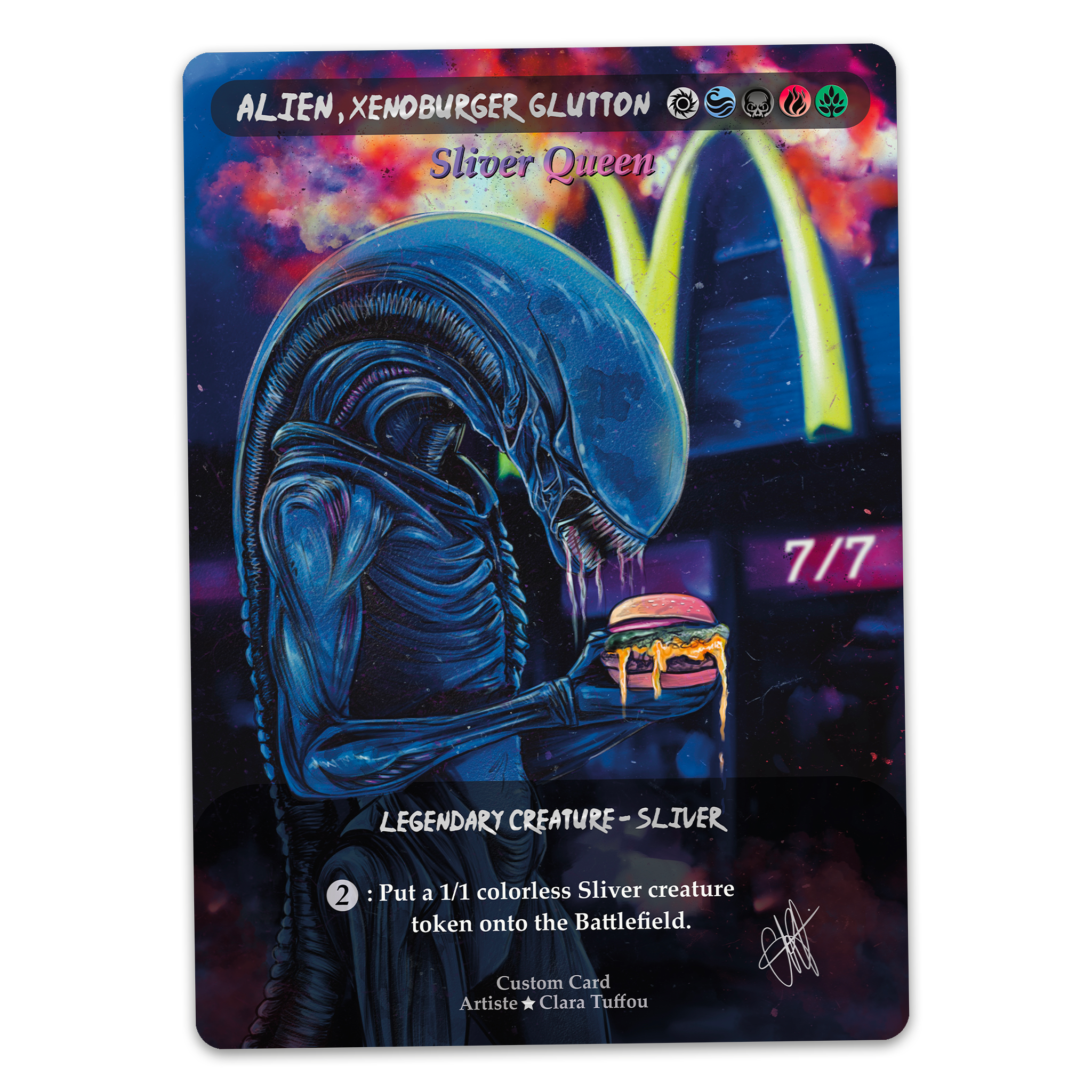 Sliver Queen - Xenoburger Glutton